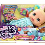 عروسک نوزاد 30 سانتی Sparkle Girlz (با لباس آبی), image