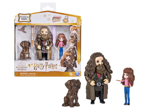 فیگور 2 تایی Harry Potter سری Magical Minis مدل هرماینی و هاگرید همراه با فنگ, تنوع: 6061833-Magical Minis, image