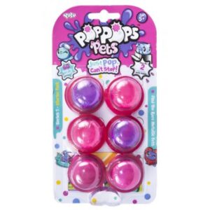 پک 6 تایی واتر اسلایم PopPops Pets به همراه 2 عروسک شانسی