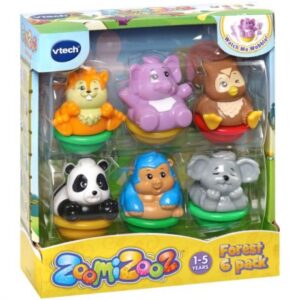 پک 6 تایی حیوانات باغ وحش Zoomi Zooz Vtech, image