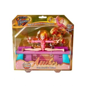 ست بازی عروسک ژیمناستیک کار تیم جم Team Gem Amber