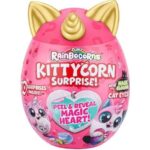 عروسک سورپرایزی رینبوکورنز RainBocoRns سری Kittycorn با شاخ و گوش طلایی, تنوع: 9259SQ1-Gold, image