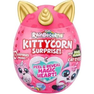 عروسک سورپرایزی رینبوکورنز RainBocoRns سری Kittycorn با شاخ و گوش طلایی
