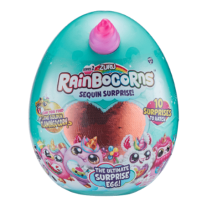عروسک شانسی رینبوکورنز RainBocoRns (10 سورپرایز) با قلب مسی و شاخ بنفش