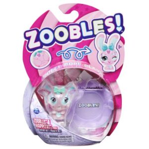 عروسک حیوون خونگی زووبلز Zoobles مدل Hoppy Heartz Bunny, image