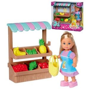عروسک 12 سانتی Evi Love مدل Fruit Stand