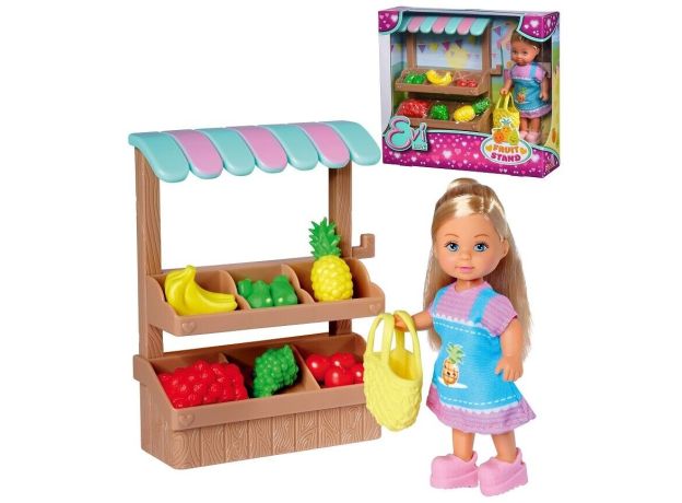 عروسک 12 سانتی Evi Love مدل Fruit Stand, image