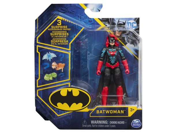 فیگور 10 سانتی بتمن با 3 اکسسوری شانسی (Batwoman), image