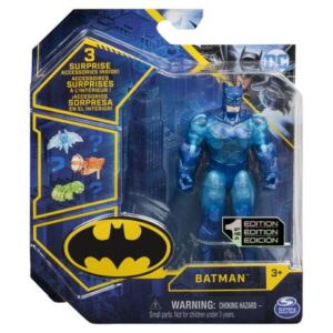 فیگور 10 سانتی بتمن با 3 اکسسوری شانسی (Blue Batman), image