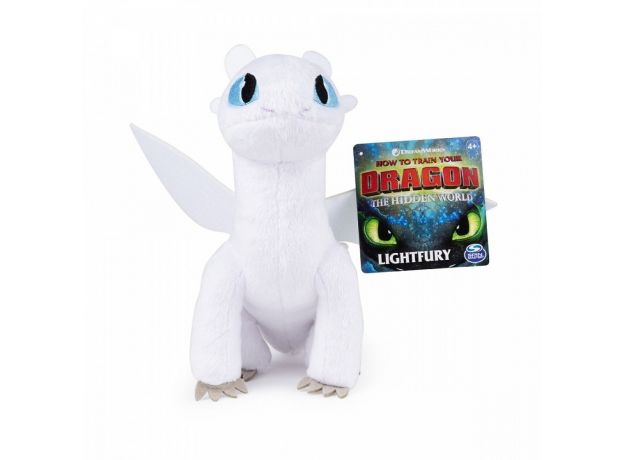 عروسک 20 سانتی پولیشی انیمیشن How to Train Your Dragon مدل Lightfury, image