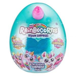 عروسک شانسی رینبوکورنز RainBocoRns (10 سورپرایز) با قلب آبی