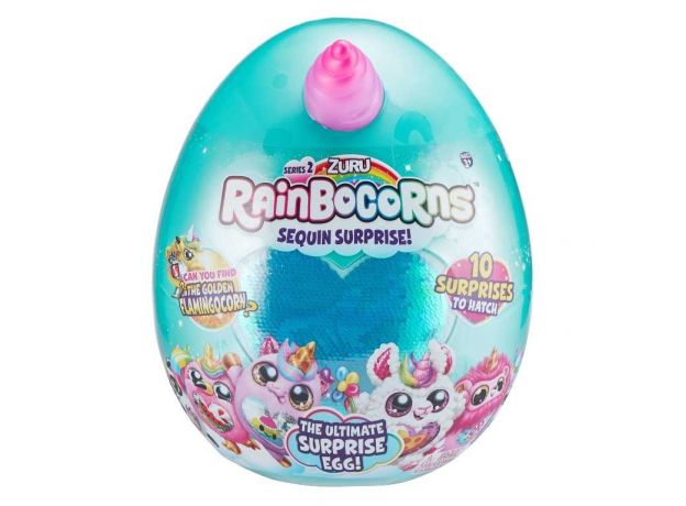 عروسک شانسی رینبوکورنز RainBocoRns (10 سورپرایز) با قلب آبی, image