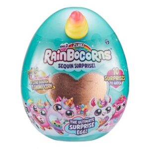 عروسک شانسی رینبوکورنز RainBocoRns (10 سورپرایز) با قلب مسی و شاخ زرد, image