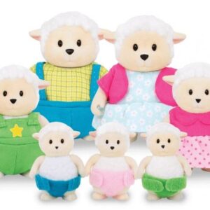 خانواده 7 تایی ببعی های Li’l Woodzeez مدل Curlycuddles