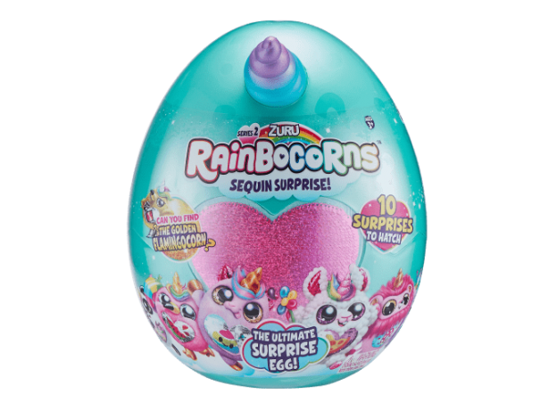 عروسک شانسی رینبوکورنز RainBocoRns (10 سورپرایز) با قلب صورتی درخشان, image