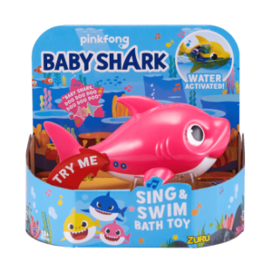 مامی شارک شناگر Baby Shark (صورتی), image