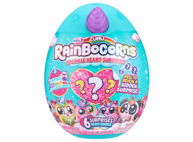 عروسک شانسی رینبوکورنز RainBocoRns (6 سورپرایز) با شاخ بنفش, image