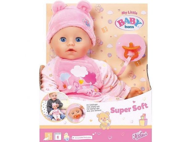 عروسک بیبی بورن Little Super soft, image