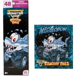 پازل 48 تکه Spin Master مدل مگالودون مانستر جم