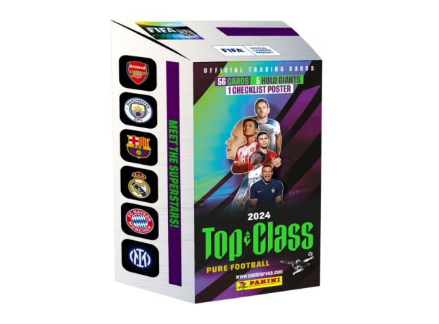 پک 56+5 تایی کارت فوتبالی Top Class 2024 ایتالیایی Panini, image