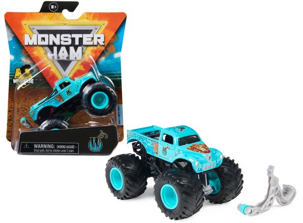 ماشین Monster Jam مدل W با مقیاس 1:64 به همراه پایه, تنوع: 6044941-W, image