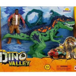 ست بازی شکارچیان دایناسور Dino Valley مدل Ranger and Dinosaur, تنوع: 542015-Dinosaur Set Green, image