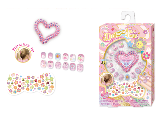لوازم طراحی ناخن Dazzle Nails مدل گل, image