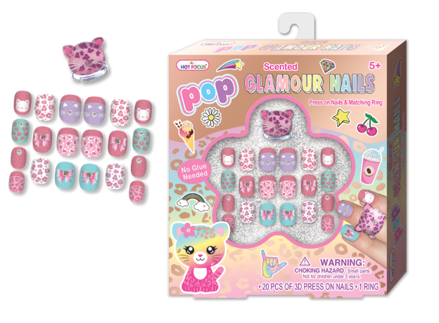 پک 20 تایی لوازم طراحی ناخن Pop Glamour Nail, image