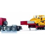 تریلی Scania به همراه بولدوزر CAT برودر Bruder, image 3