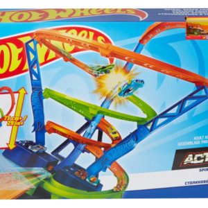 پیست ماشین های Hot Wheels سری Action مدل Spiral Speed Crash