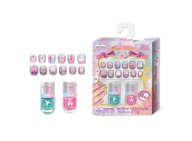 لوازم طراحی ناخن مدل Love Nails مدل بالرین, image