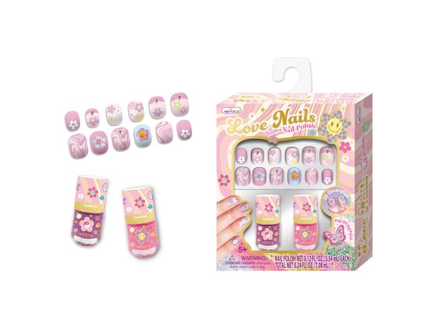 لوازم طراحی ناخن Love nails مدل گل, image