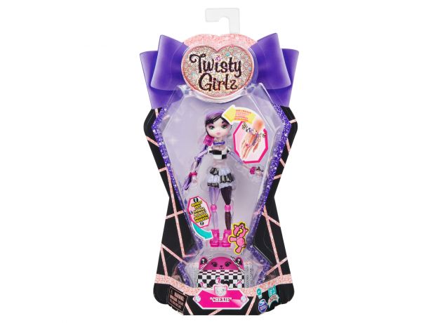 پک تکی عروسک دستبندی Twisty Girlz همراه با سوپرایز مدل Chexie, image