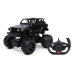 ماشین کنترلی آفرودی Jeep Wrangler JL مشکی راستار با مقیاس 1:14, تنوع: 79410-Black, image