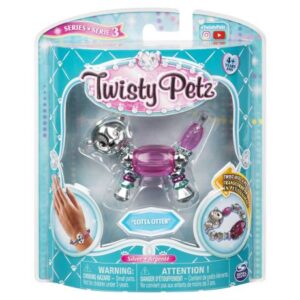 پک تکی دستبند درخشان Twisty Petz مدل Lotta Otter