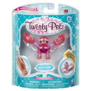 پک تکی دستبند درخشان Twisty Petz مدل Glitzmo Parrot