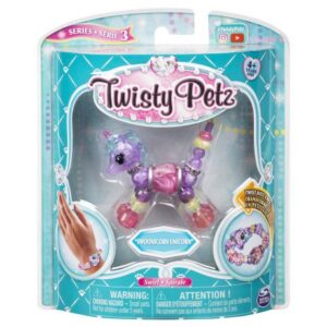 پک تکی دستبند درخشان Twisty Petz مدل Swoonicorn Unicorn, image