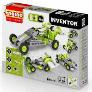 بلاک ساختنی Engino اینونتور 8 در 1 مدل ماشین ها, image