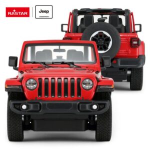 ماشین کنترلی جیپ Wrangler Rubicon راستار با مقیاس 1:14 (قرمز), image