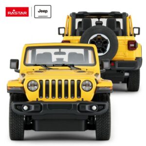 ماشین کنترلی جیپ Wrangler Rubicon راستار با مقیاس 1:14 (زرد), image