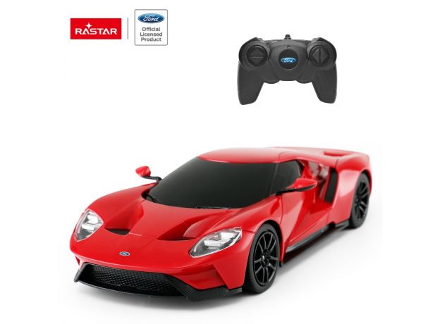 ماشین کنترلی فورد GT راستار با مقیاس 1:24 (قرمز), image