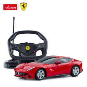 ماشین کنترلی فراری F12 راستار با مقیاس 1:18 (قرمز)