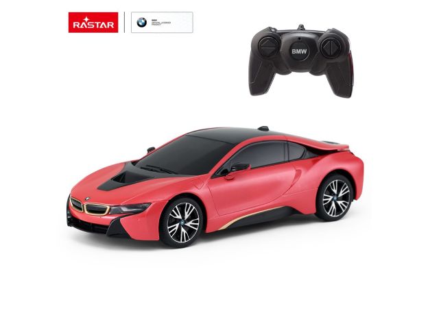 ماشین کنترلی ب ام و I8 قرمز راستار با مقیاس 1:18, تنوع: 59200-Red, image