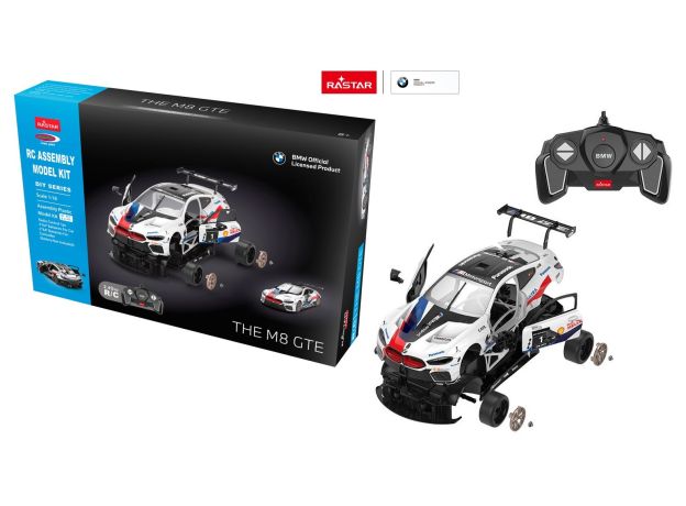 ماشین کنترلی ساختنی ب ام و M8 GTE راستار با مقیاس 1:18, تنوع: 97200-BMW M8, image