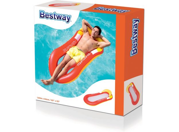 شناور بادی 160 سانتی با کفی توری Bestway مدل قرمز, image