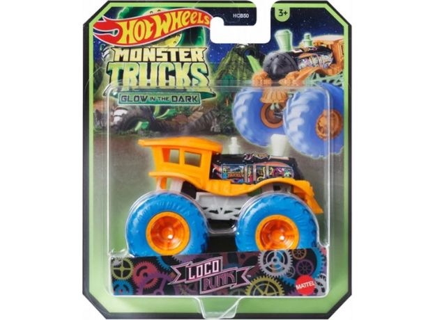 پک تکی ماشین Hot Wheels سری Monster Truck مدل Loco Punk, تنوع: HCB50-Loco Punk, image