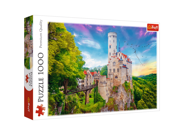 پازل 1000 تکه ترفل مدل قلعه لیختِنشتاین در آلمان, image