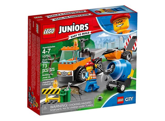 لگو مدل کامیون راه سازی سری جونیور (10750), image