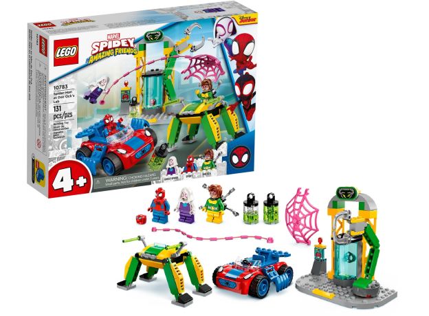 لگو مارول مدل مبارزه اسپایدرمن در آزمایشگاه (10783), image