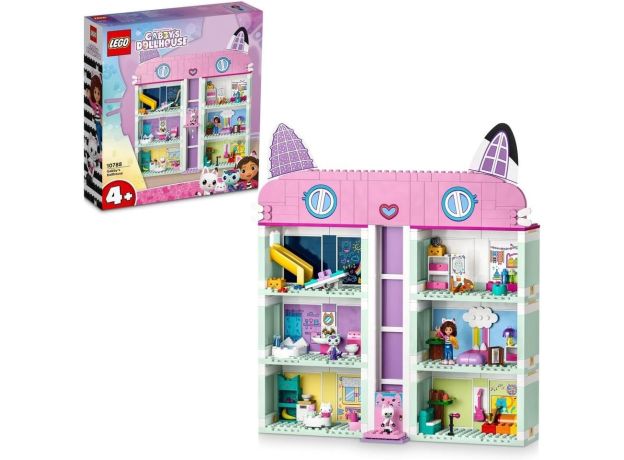 لگو خانه عروسکی گبی مدل خانه عروسکی گبی (10788), image